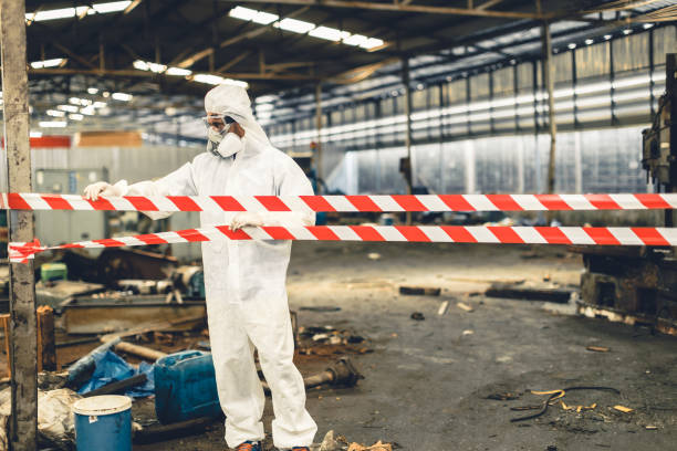 Professional Biohazard technician working in Washington, NE